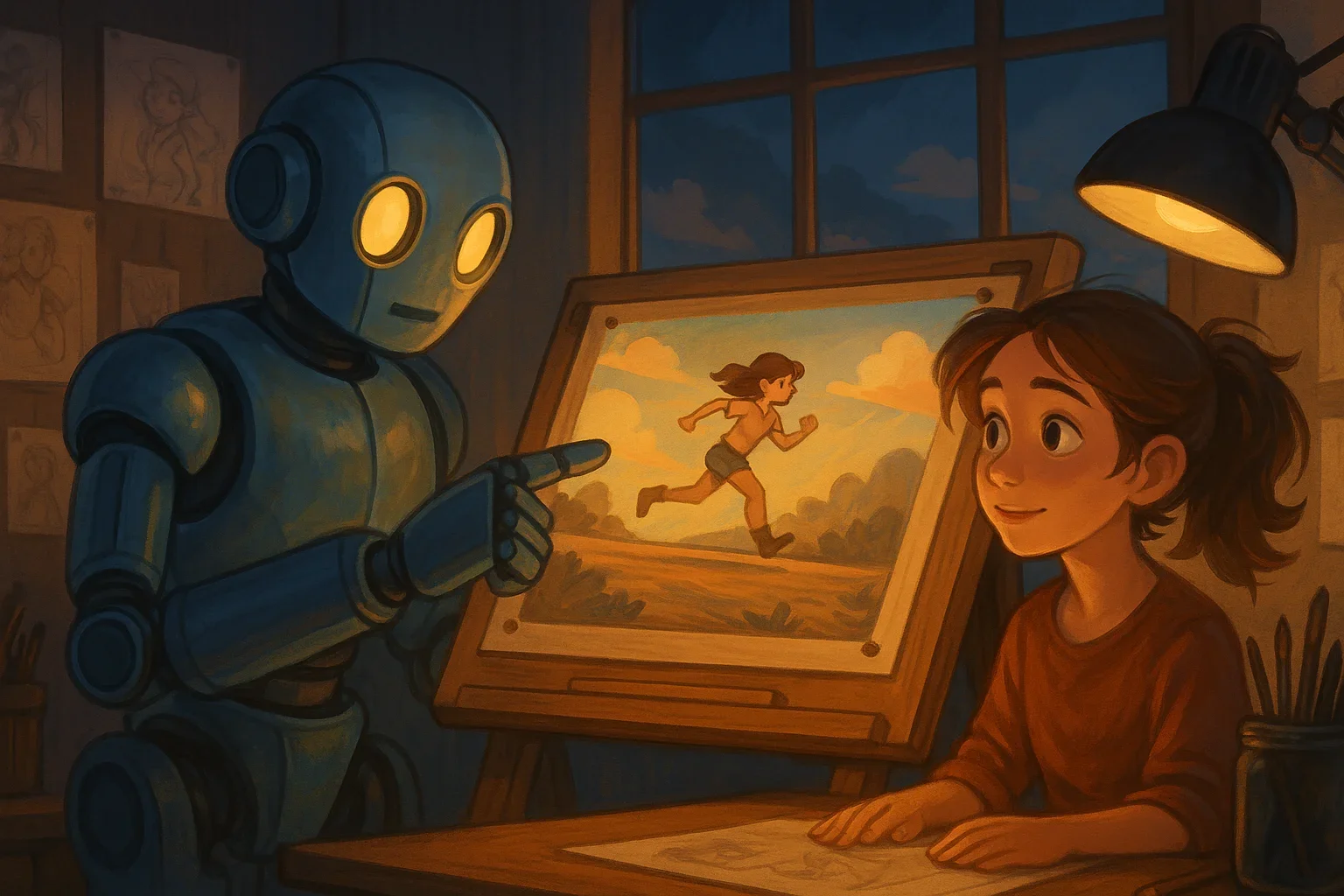 OpenAI (U.S. language model lab) backs AI-generated animated film