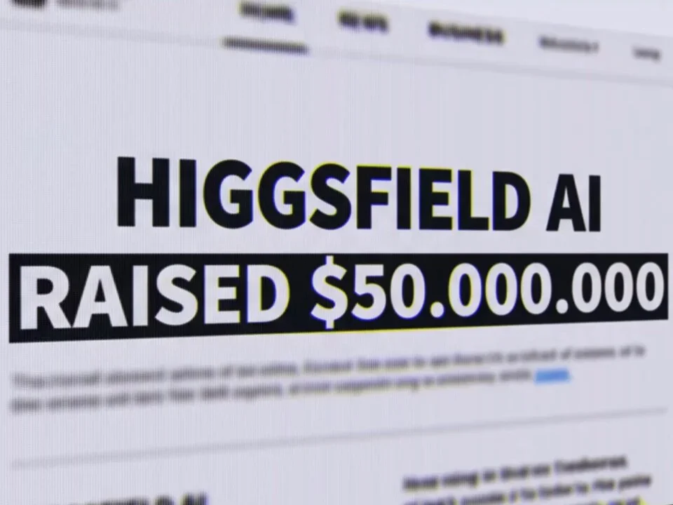 Higgsfield (AI video creation platform) raises $50 million Series A
