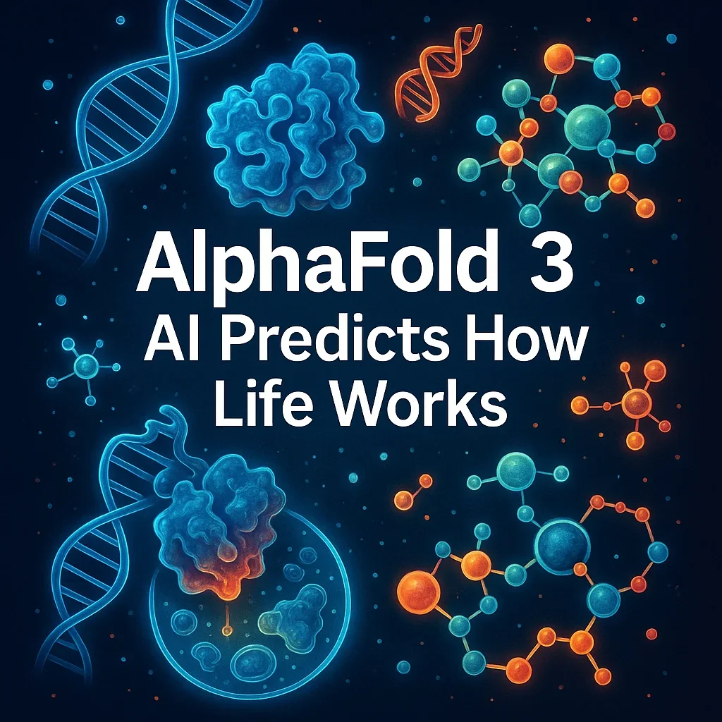 ألفا فولد 3: الذكاء الاصطناعي يتنبأ كيف تعمل الحياة