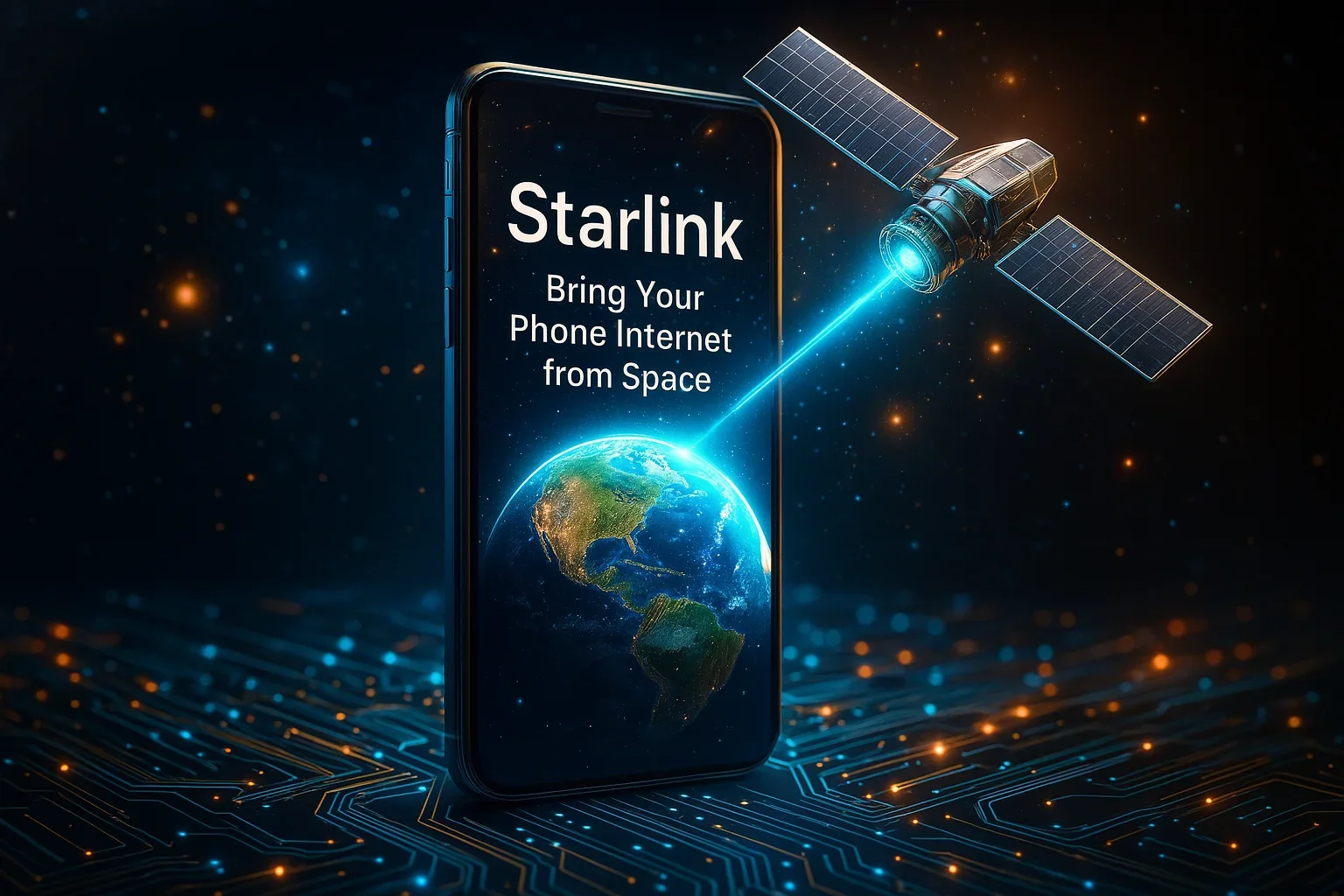 Starlink Brings Internet from Space to Your Phone