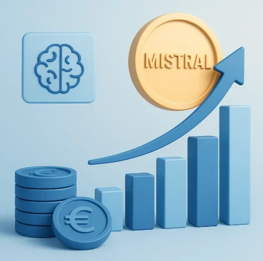 Mistral (French AI company) closes Series C funding round.
