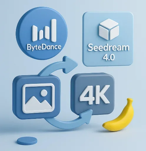ByteDance (شركة التقنية المالكة لـTikTok) تطلق نموذج الصور Seedream 4.0