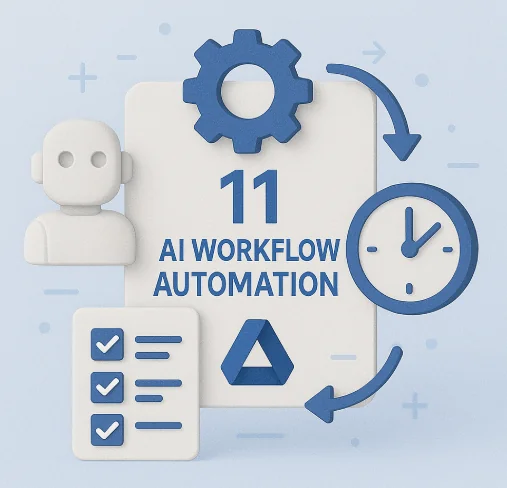 Launch AI workflow automation tools to improve productivity.