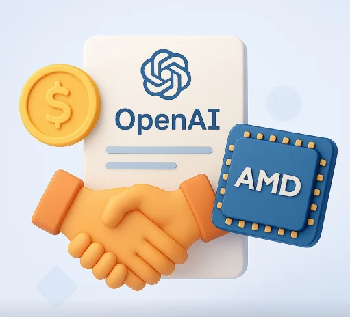 OpenAI signs a huge deal to buy AMD chips.