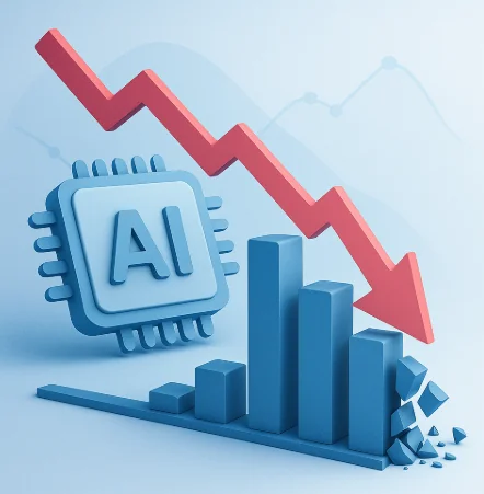 The possible scenario for the collapse of the AI bubble.