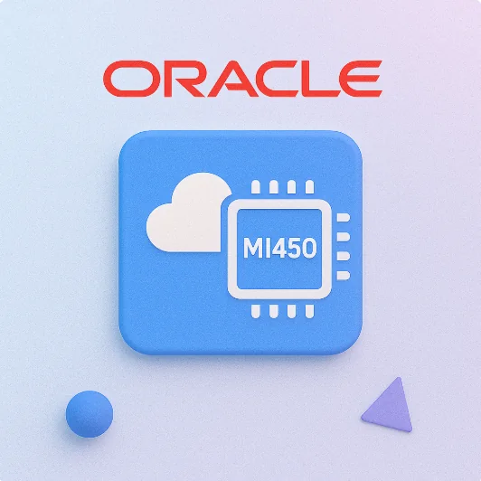Oracle launches cloud services using AMD's MI450 chipset.