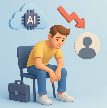 Artificial intelligence threatens to replace some entry-level jobs.