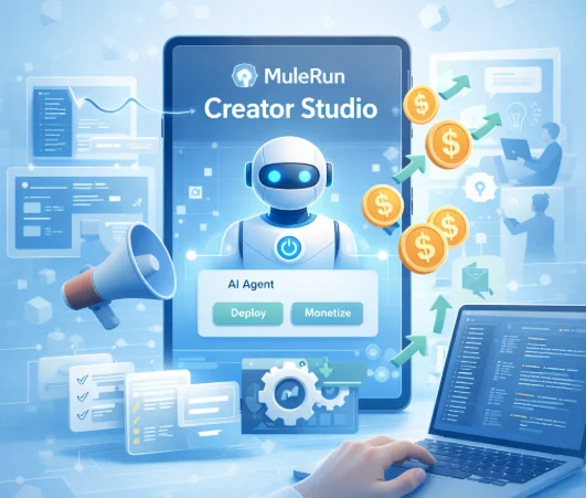 MuleRun launches Creator Studio for agent monetization.