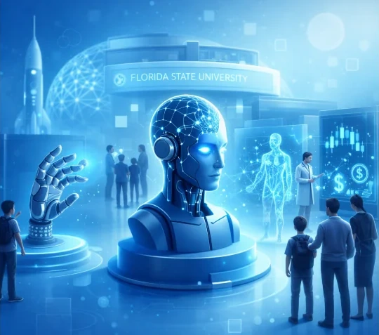 Artificial Intelligence Exhibition at the University of Florida.
