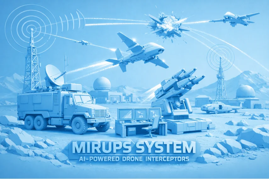 America sends the Mirops smart system to counter Iranian aircraft in the Middle East.