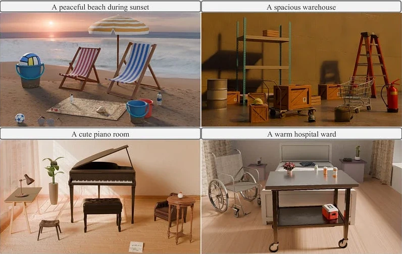 Using AI agents to make more realistic 3D scenes