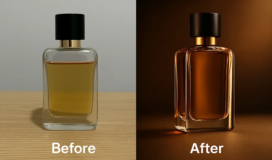 From a simple phone photo.... to a professional display image?