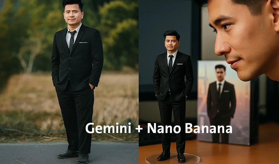 Imagine your photo turning into a realistic, touchable hologram!