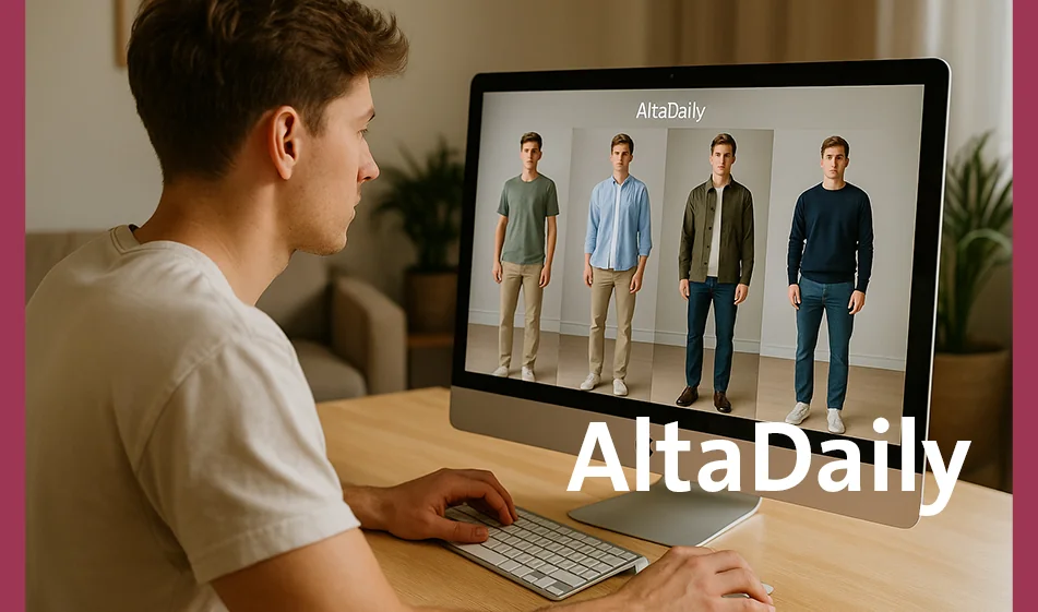Try on looks virtually before you buy with AltaDaily