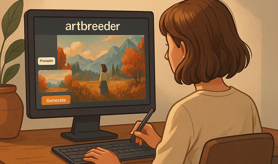 Generating images from text with Artbreeder - a quick and clear guide