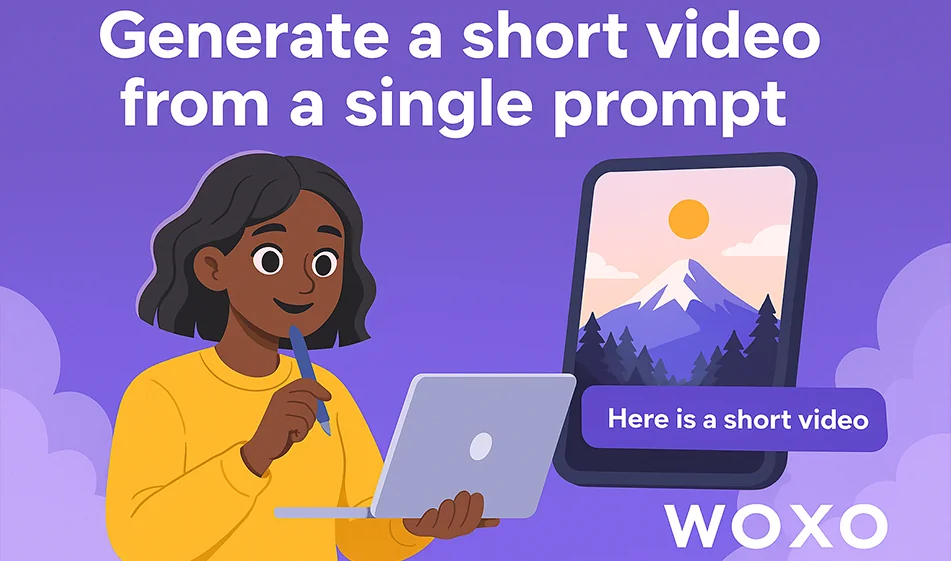 Automatic short video generation for content creators WOXO - WOXO