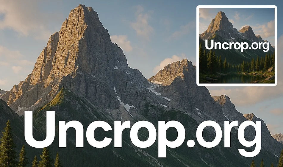 Expand images with artificial intelligence via Uncrop.org
