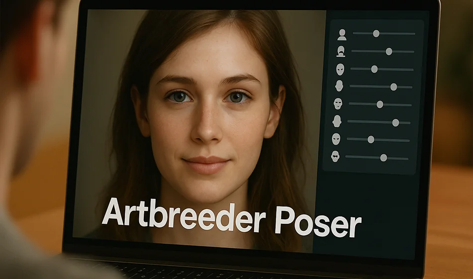 🧍♂️ Artbreeder Poser - Create realistic AI faces and characters
