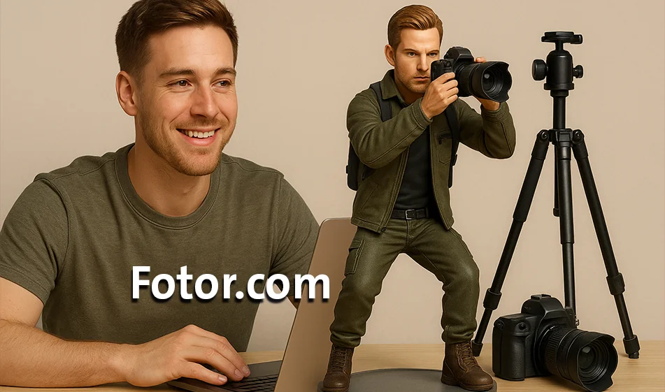 Fotor - Turn your photo into an AI action figure