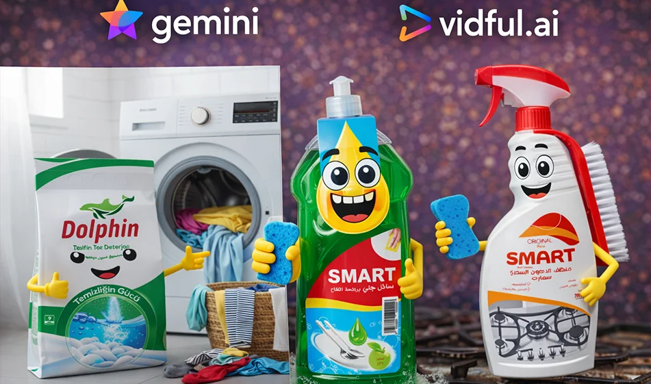 🎬 Compass tip: Combine Gemini + Vidful.ai to create an ad where "the product speaks for itself."