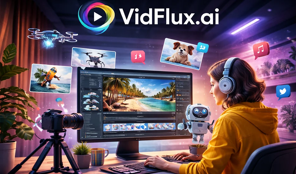 VidFlux.ai for AI video studio tools (from one place)