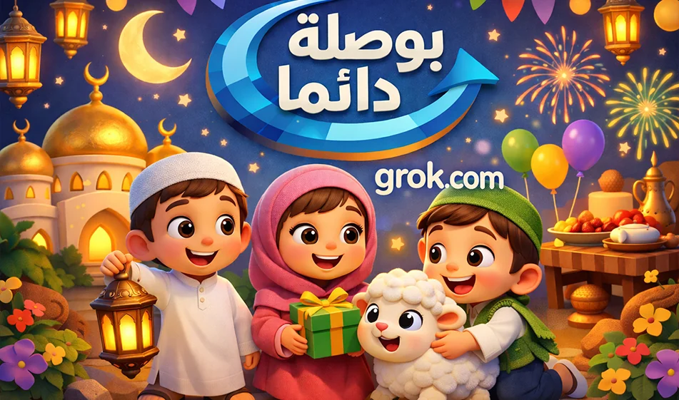 A review of Grok's 3D videos, created in a childlike, Pixar-esque style for Eid al-Fitr