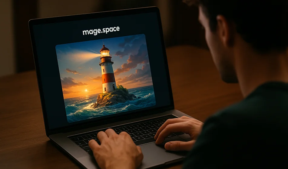  Mage.space - easy and fast AI image generation
