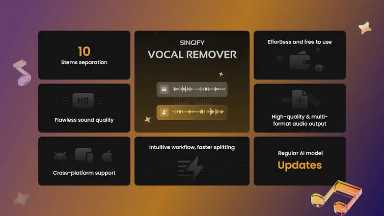 Singify AI Vocal Remover