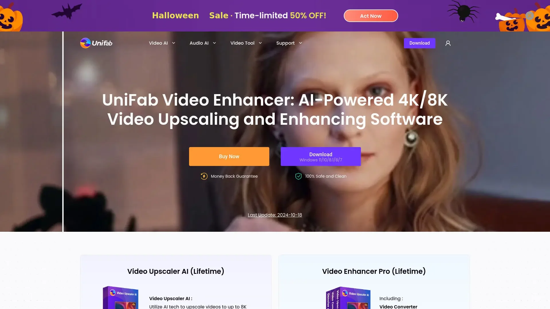 UniFab AI Video Enhancer
