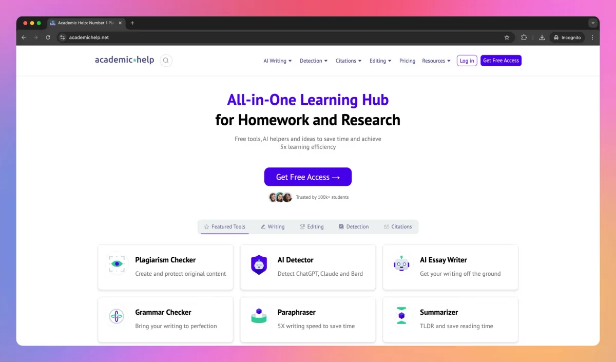 Free AI Essay Writer