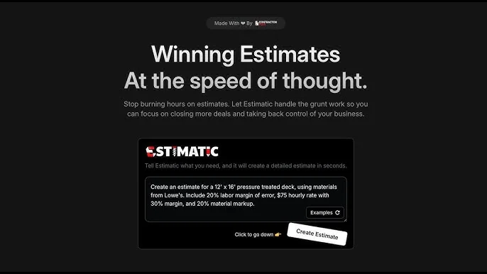 Estimatic AI