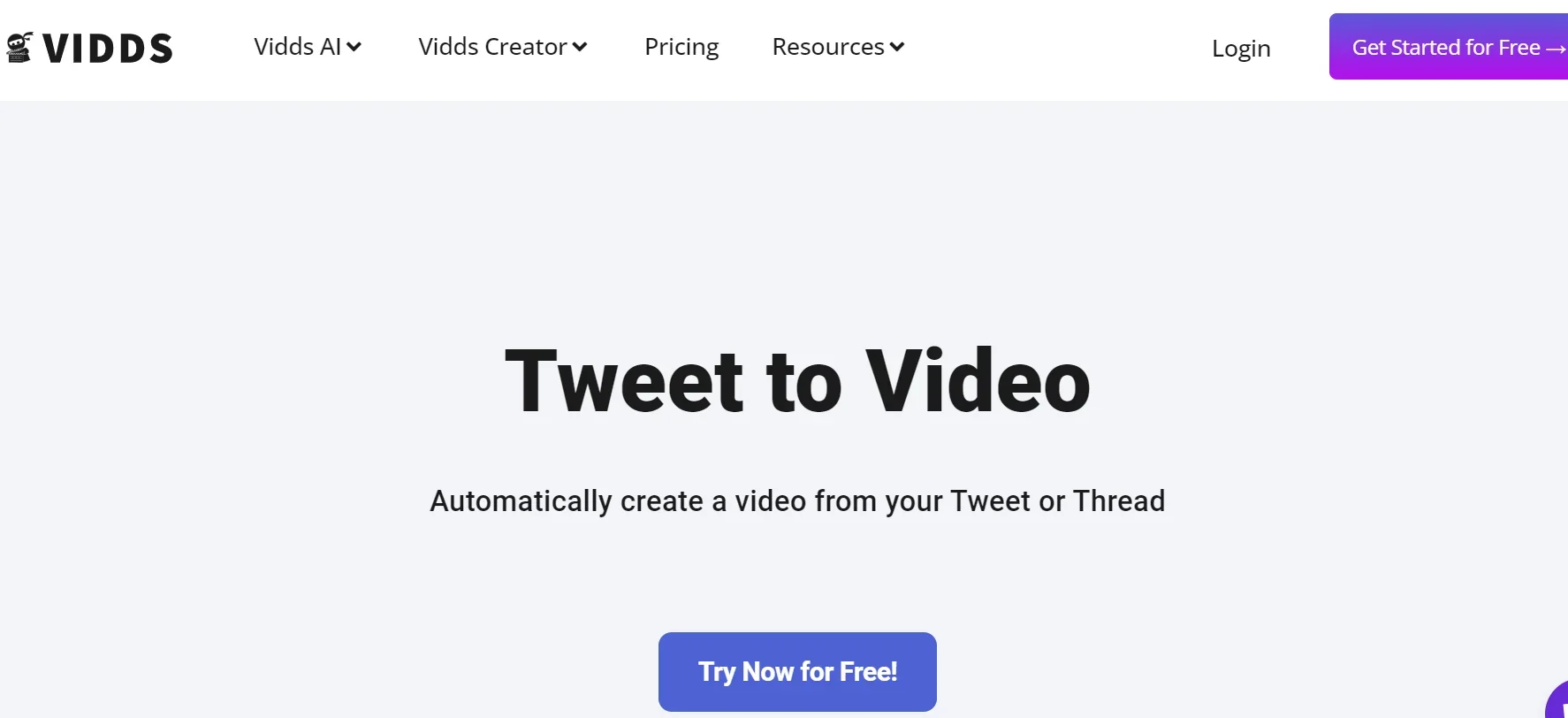 Tweet to Video