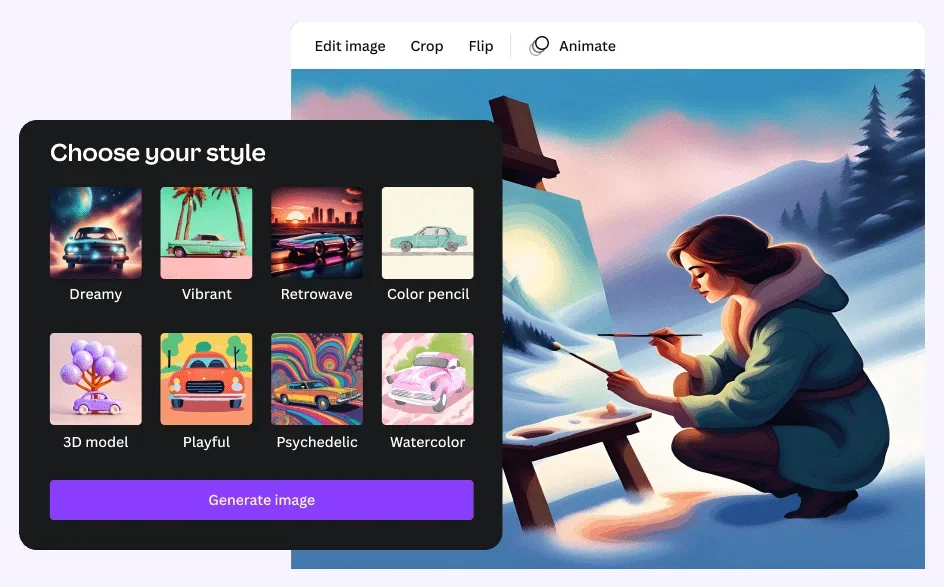Canva Image Generator