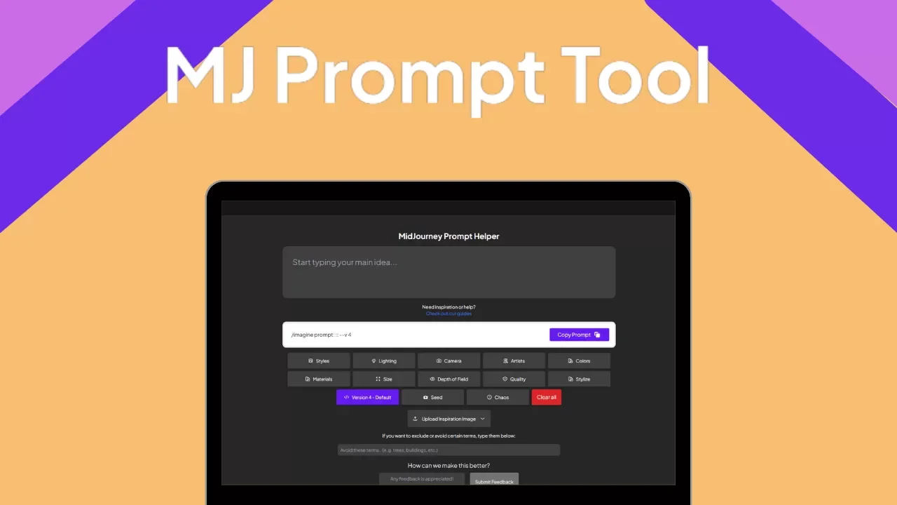 MidJourney Prompt Tool