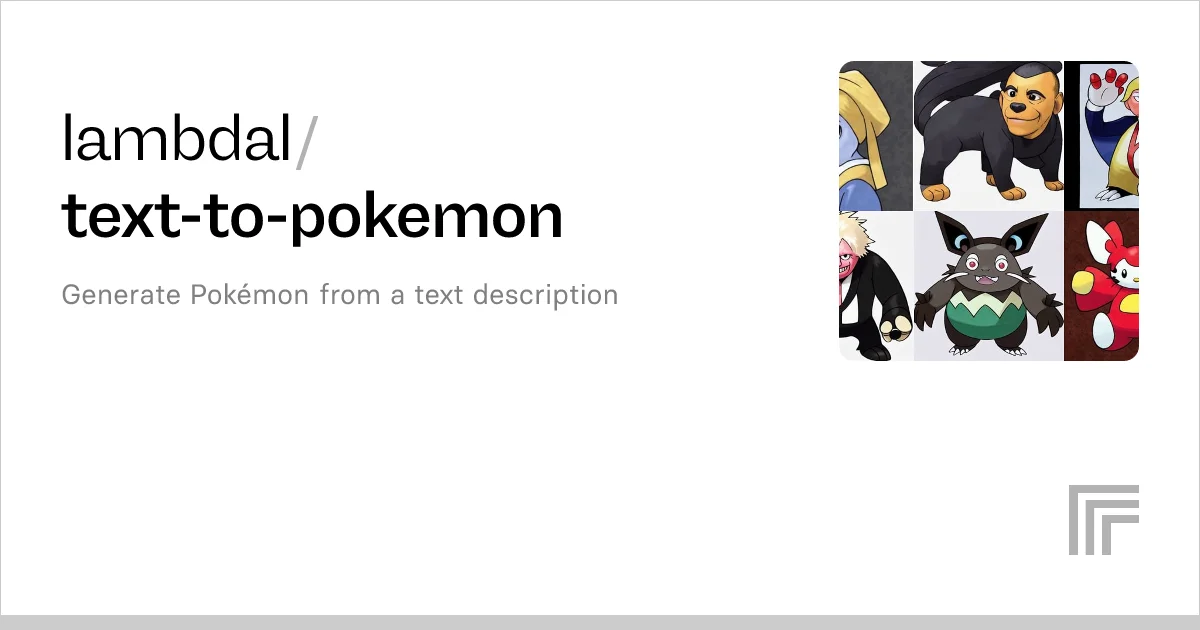 Text-To-Pokemon
