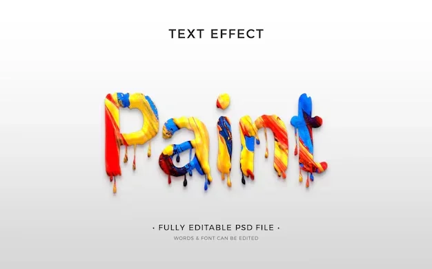Paint by Text