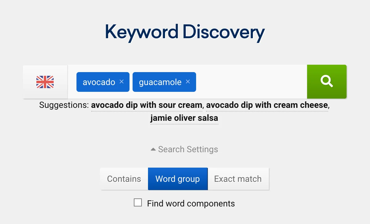 Keyword Discovery