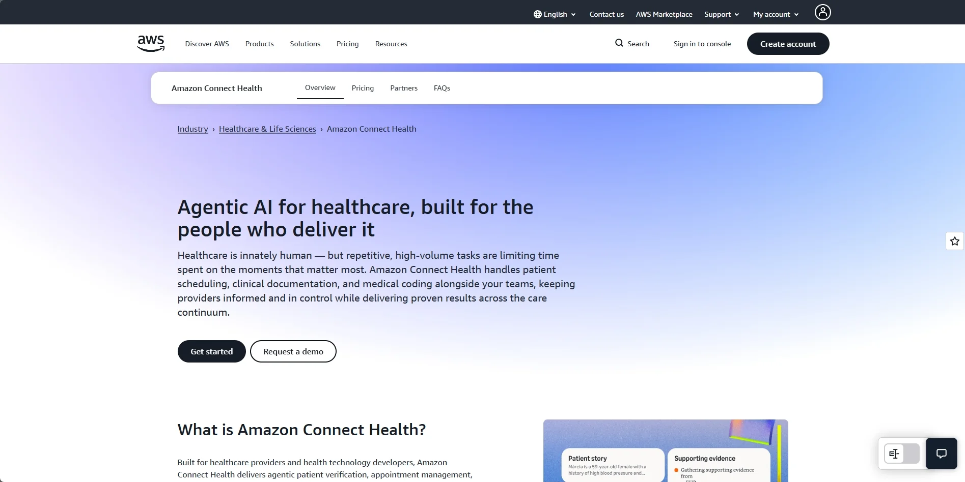 Amazon Connect Health