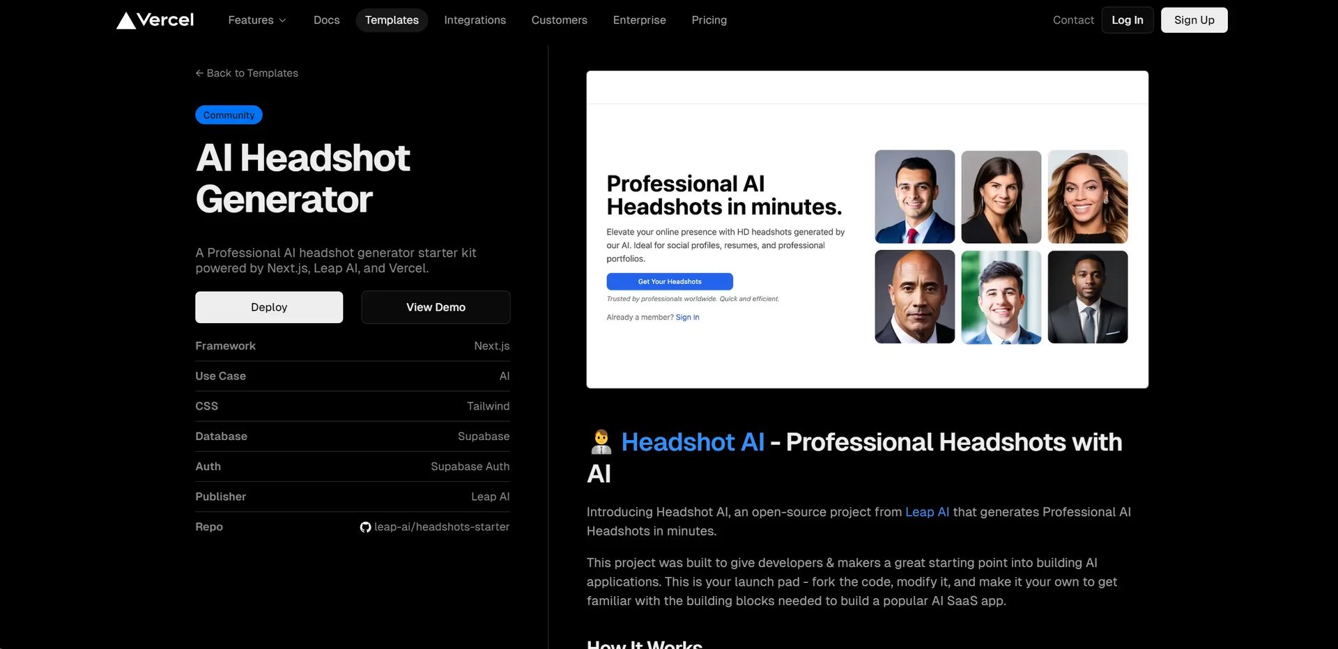 HeadshotGenerator.io
