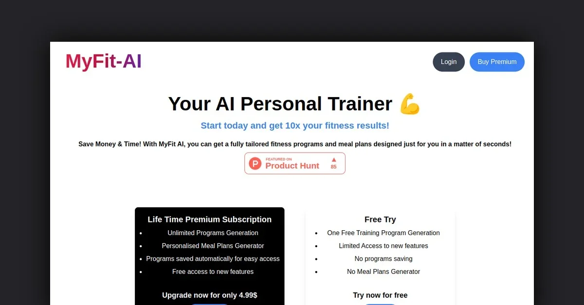 MyFit AI