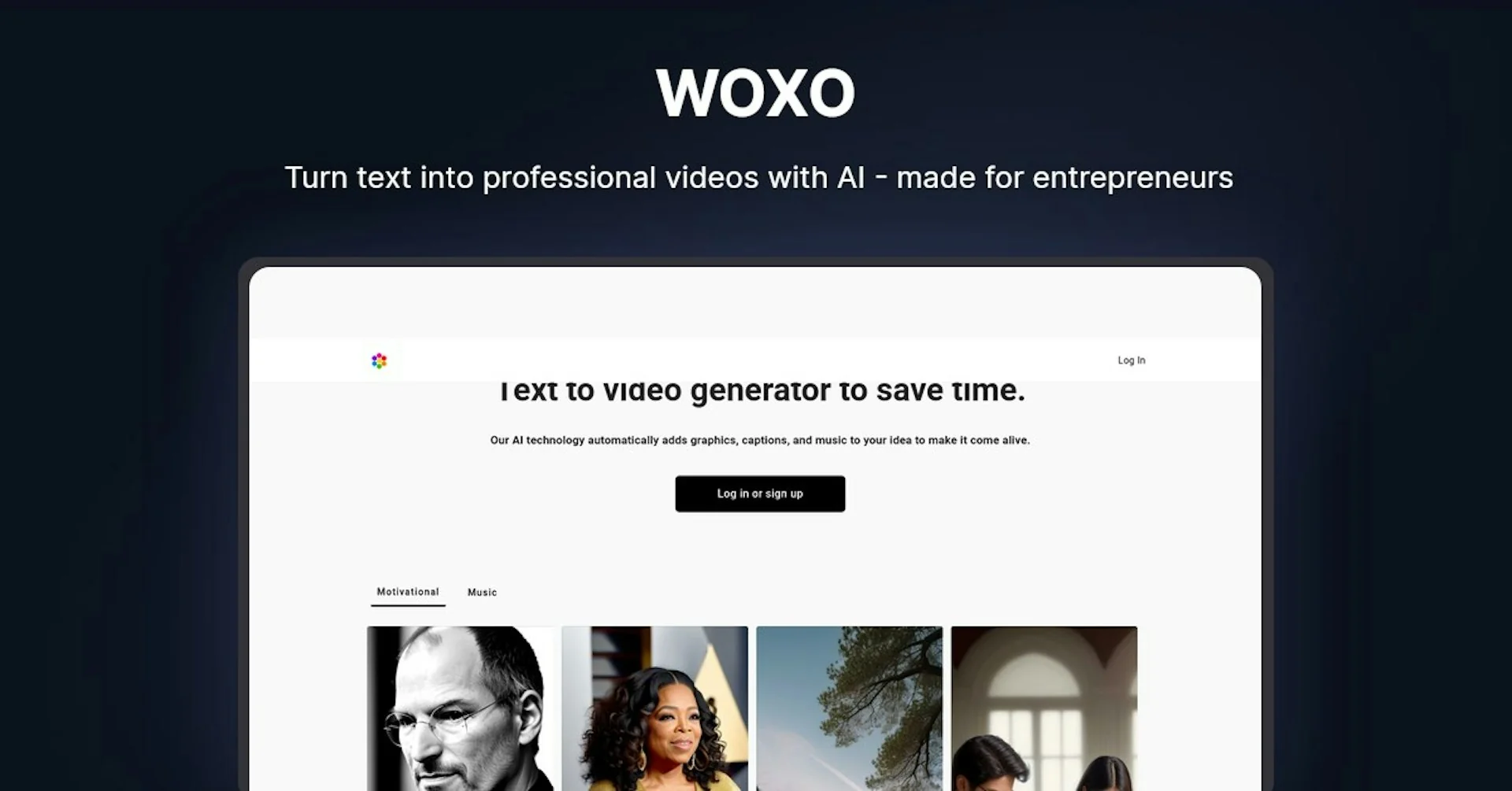WOXO - Idea to Videos