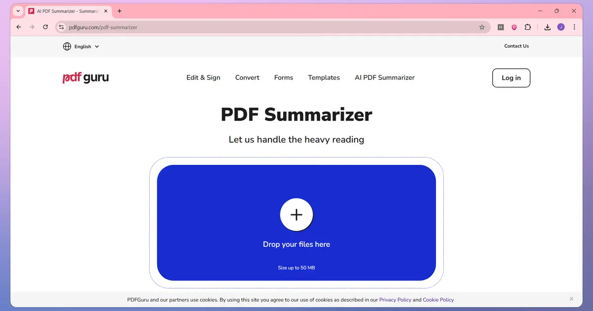 AI PDF Summarizer by PDF Guru
