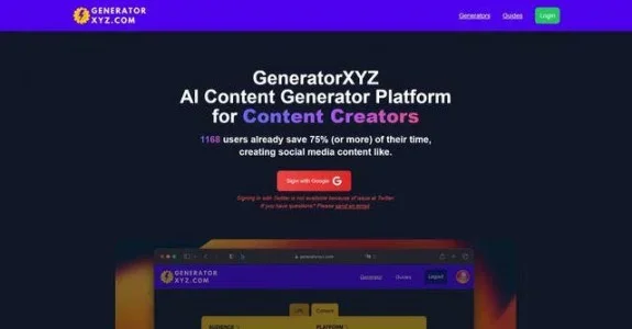 Generator XYZ