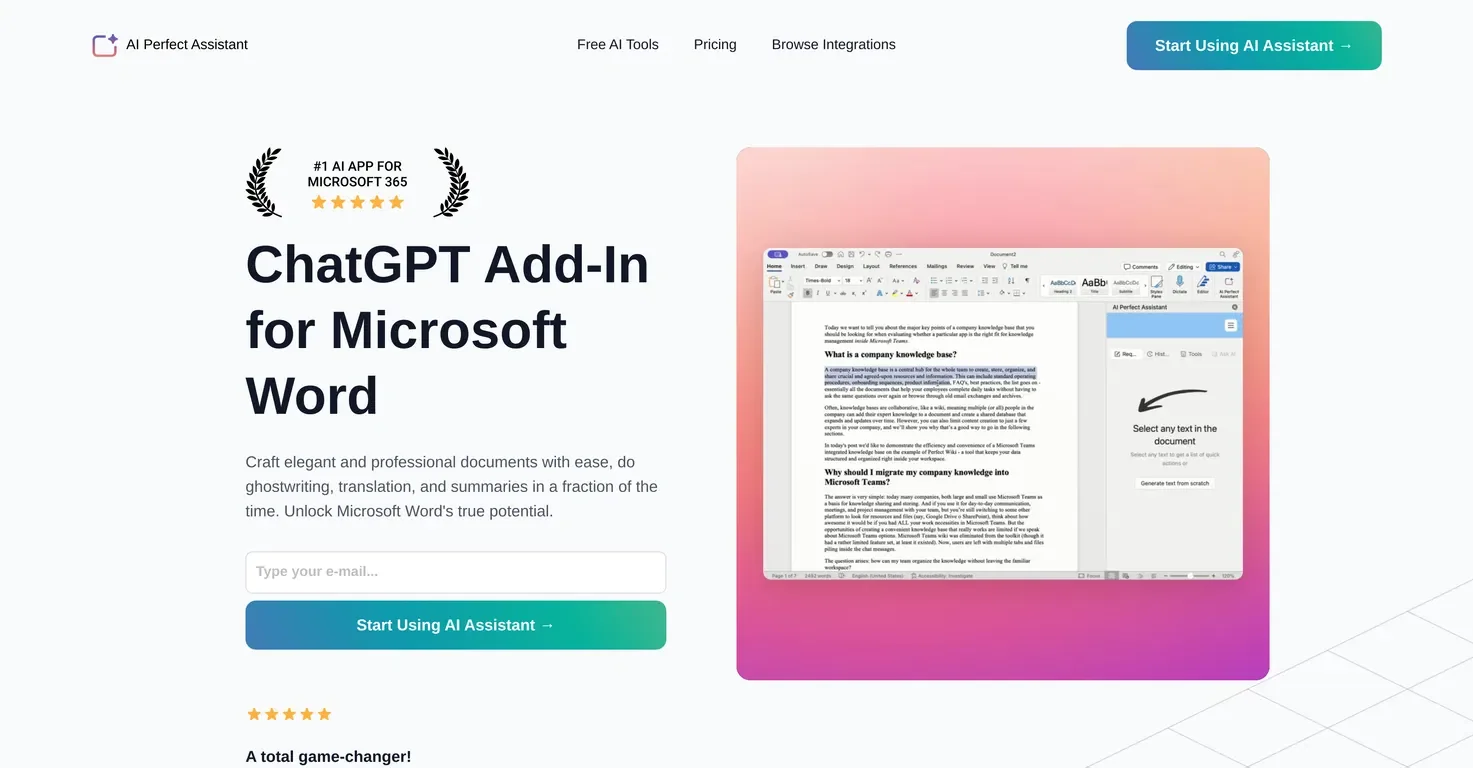 AI Perfect Assistant