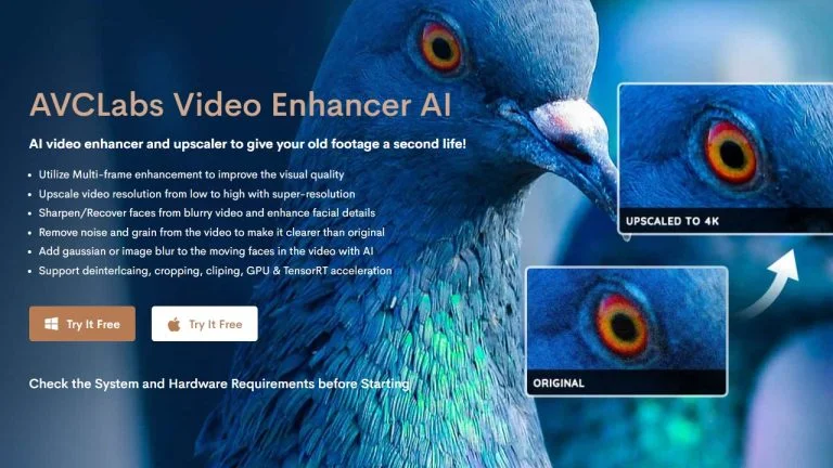 AVCLabs Video Enhancer