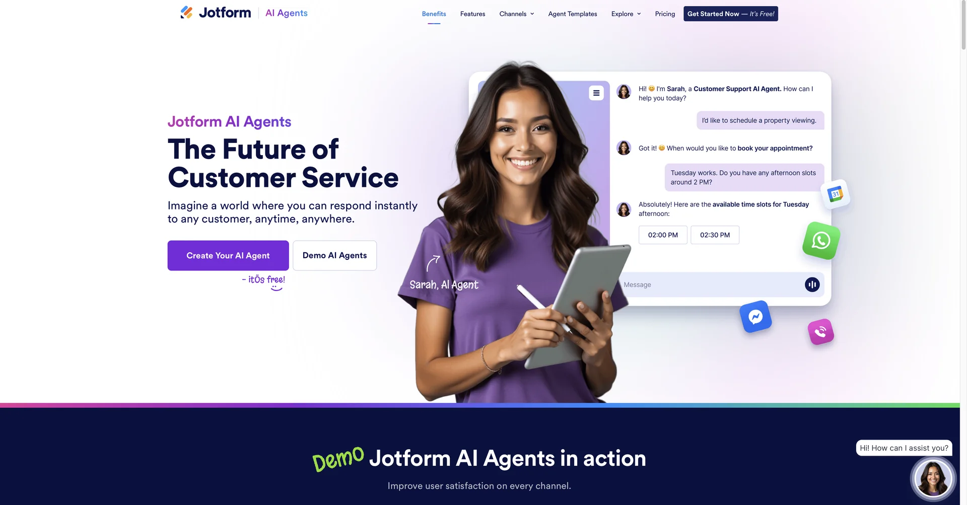 Jotform AI Agents