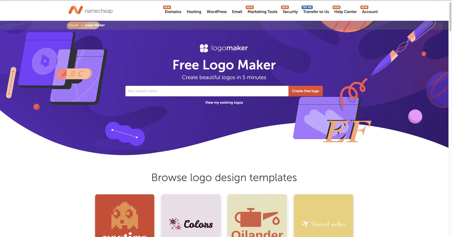 Namecheap Logo Maker