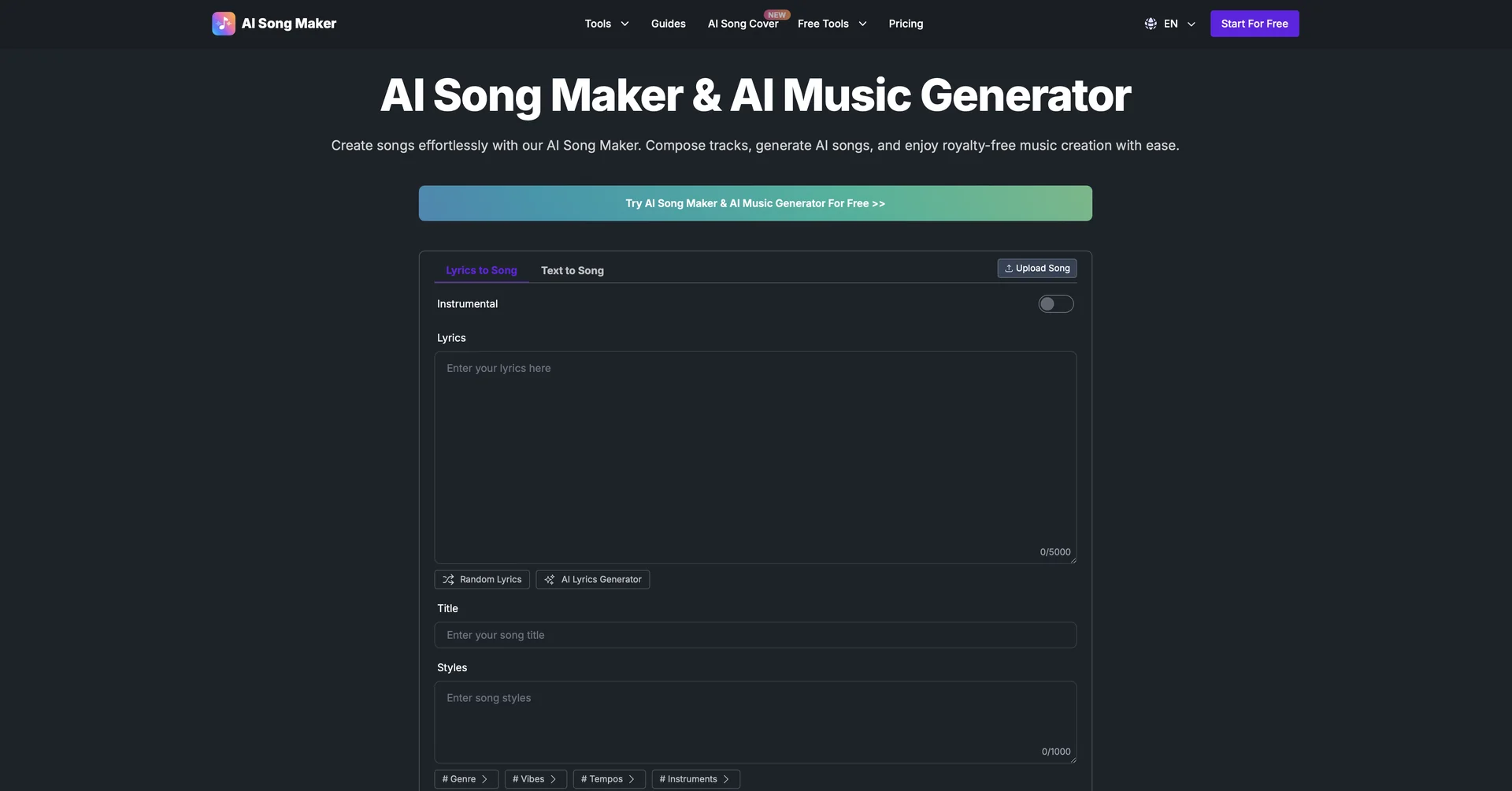 AI Song Maker