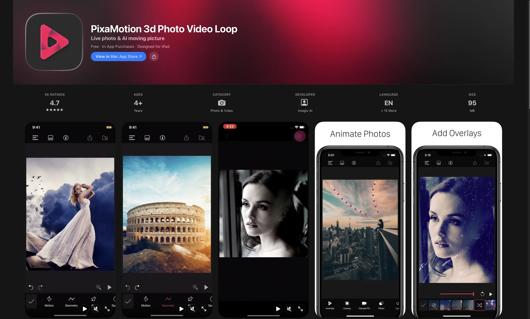 PIXaMotion 3D Photo Video Loop