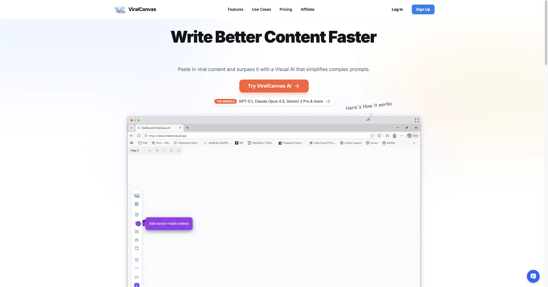 ViralCanvas AI